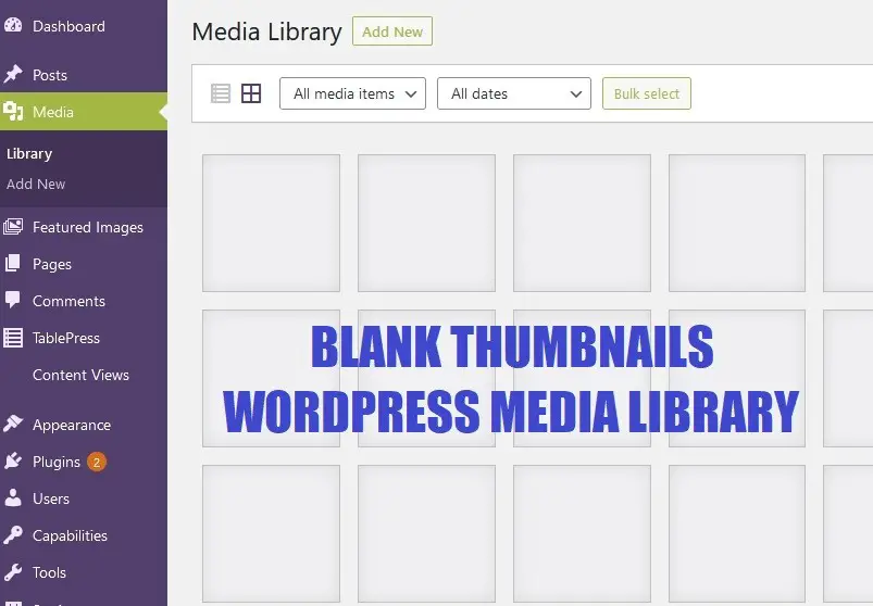WordPress-Media-Library-Showing-Blank-Image-Thumbnails