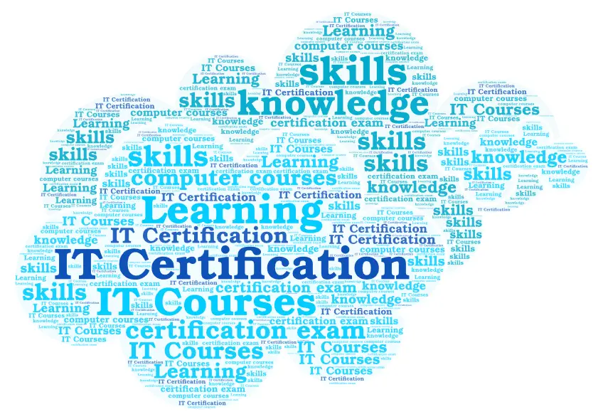 it-certification-word-cloud
