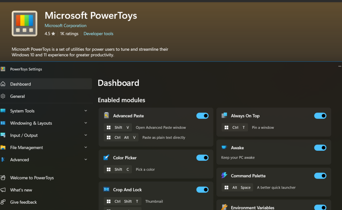 Microsoft PowerToys