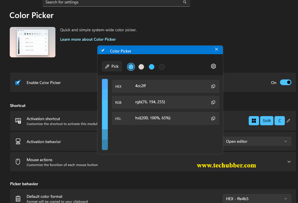 How to Use Microsoft PowerToys Color Picker