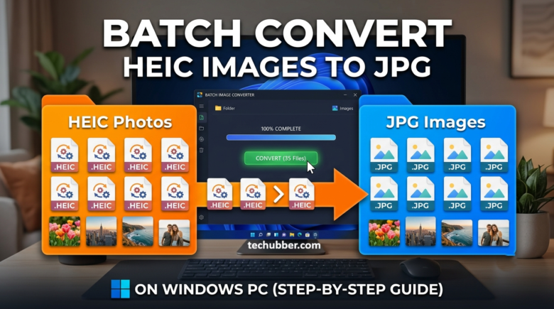 Batch Convert HEIC Images to JPG