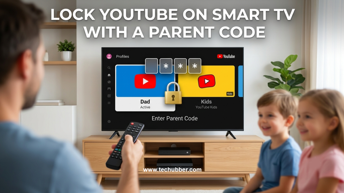 how to lock youtube on smart tv