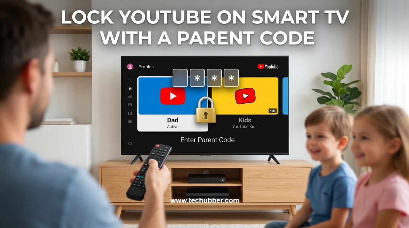 how to lock youtube on smart tv