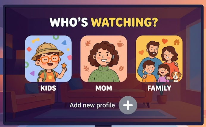 youtube kids profile